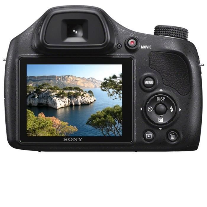 SONY DSC-H400 - CCD de 20 megapíxeles - Zoom de 63x - Cámara digital bridge