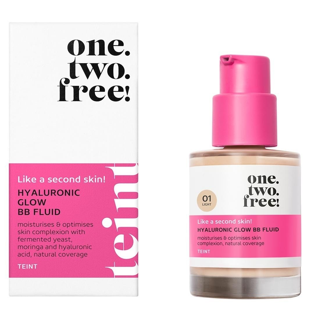 viens.two.bez maksas! BB krēms ar hialuronskābes mirdzumu un BB šķidumu – 30ml