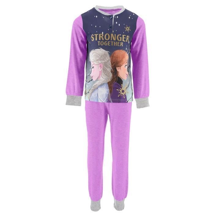 Conjunto de pijama de Frozen - DISNEY - Niñas - Morado - Invierno