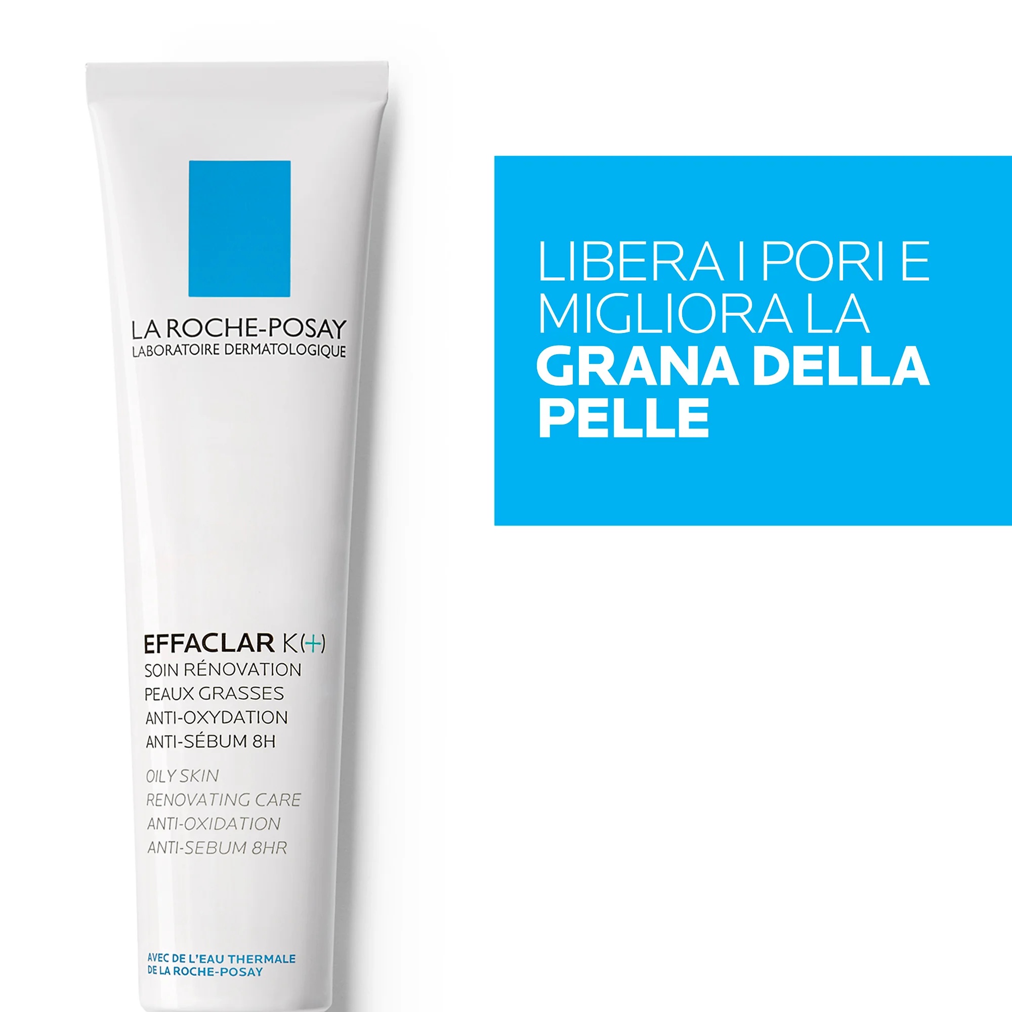 LA ROCHE POSAY La Roche Posay Effaclar K+ 40 ml Regenerierende Pflege für fettige Haut Fettige oder unreine Haut