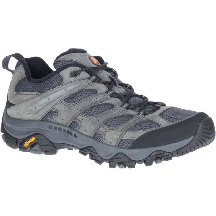 Chaussures de randonnée Merrell Moab 3 Ventilator pour homme - Gris, respirantes