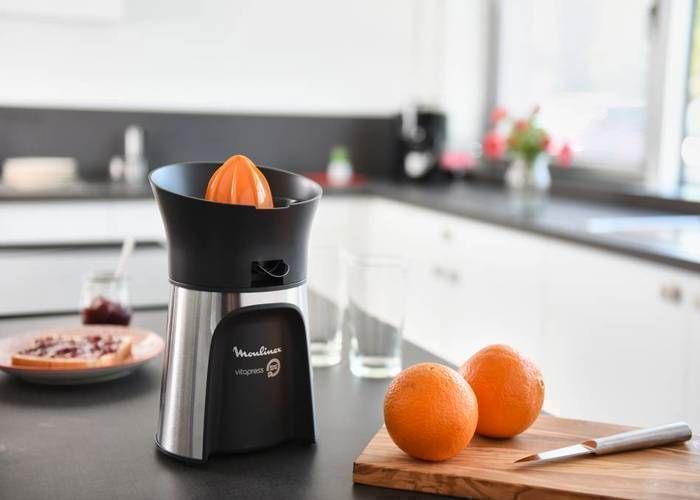 MOULINEX DIRECT SERVE JUICER 3 CONES 1 vitesse + reverse 150 W Blanc et gris PC603D10
