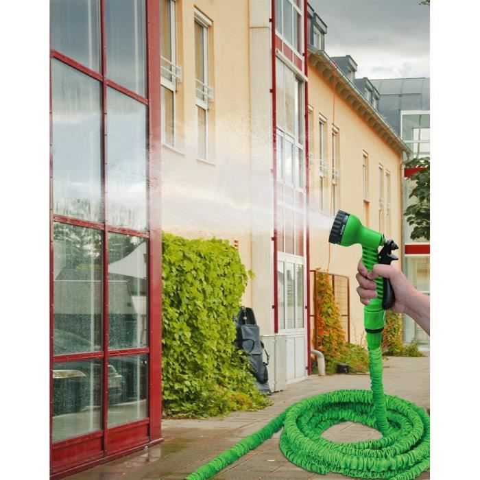 LUCIEN THE GARDENER 23m Expandable Garden Hose with Spray Gun