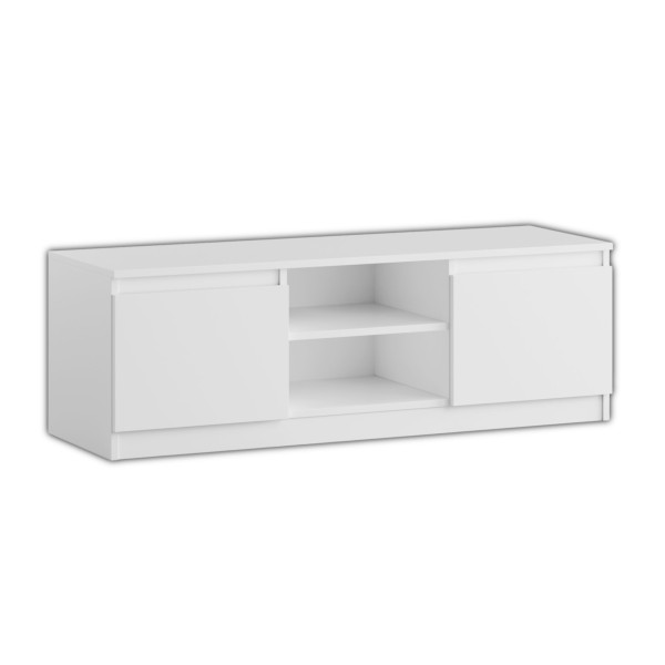 Szafka RTV BASIC – Biała | 120x40x40 cm