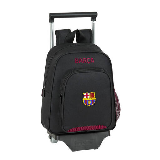  Mochila Fc Barcelona Layers Infantil Pequeña Con Carro