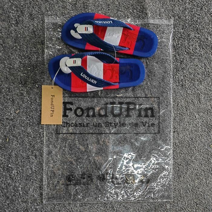 Chanclas para hombre, chanclas para piscina y playa, suela de goma antideslizante, chanclas unisex aptas para lluvias vacacionales - Azul
