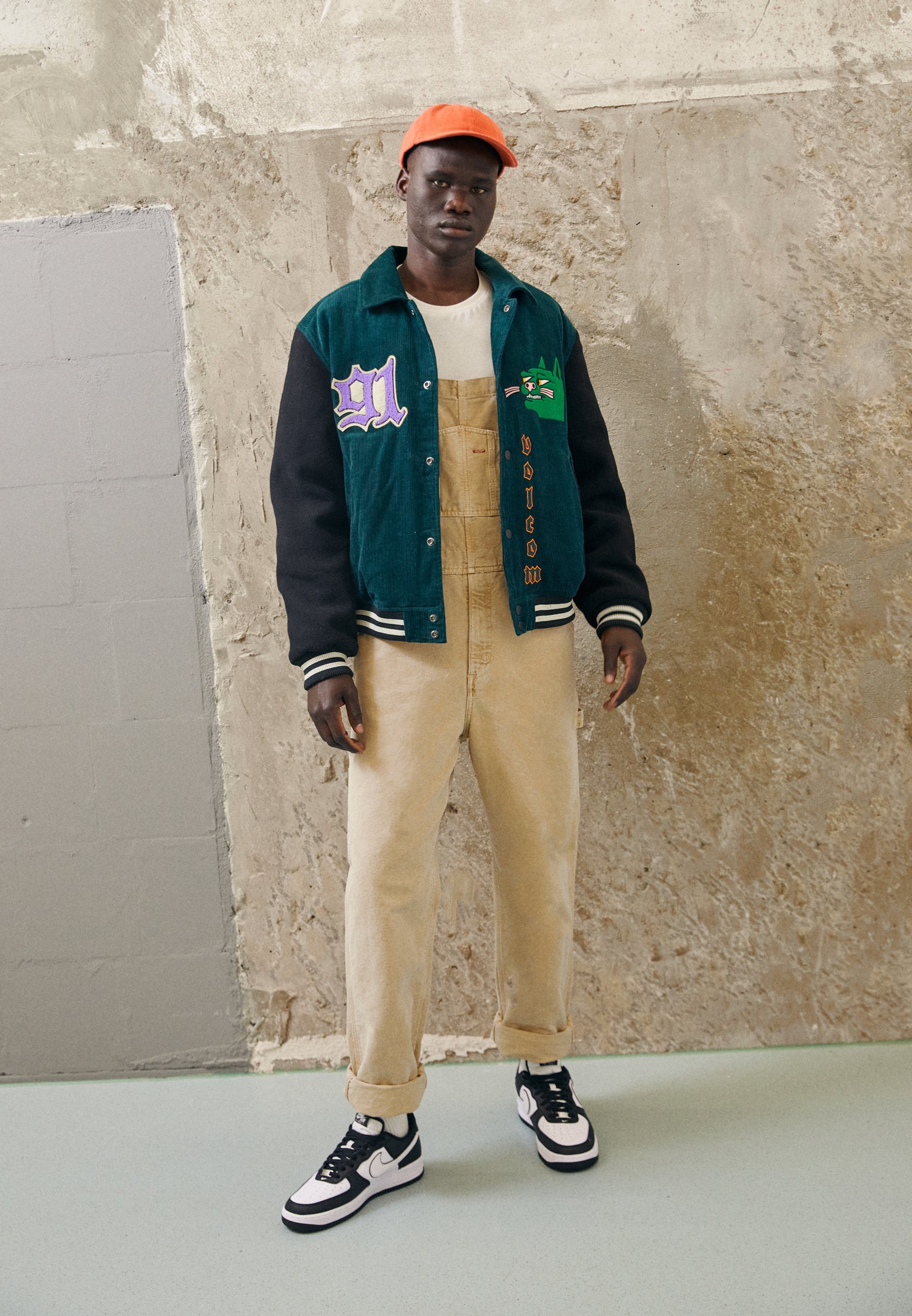 Nike Sportswear AIR FORCE 1 '07 - Buty sportowe - czarno-białe