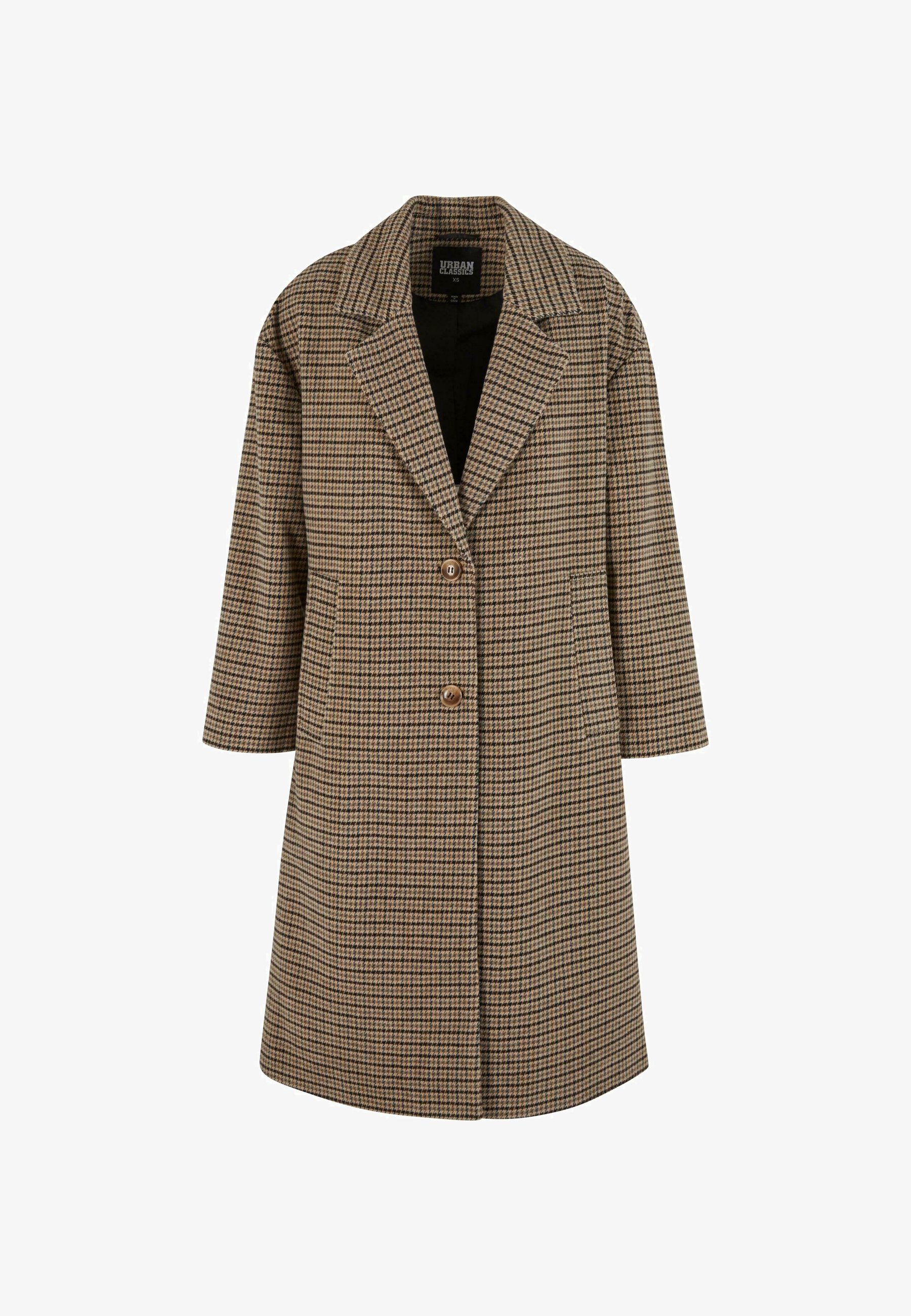 Urban Classics SURDIMENSIONNÉ - Manteau classique - beige union noir