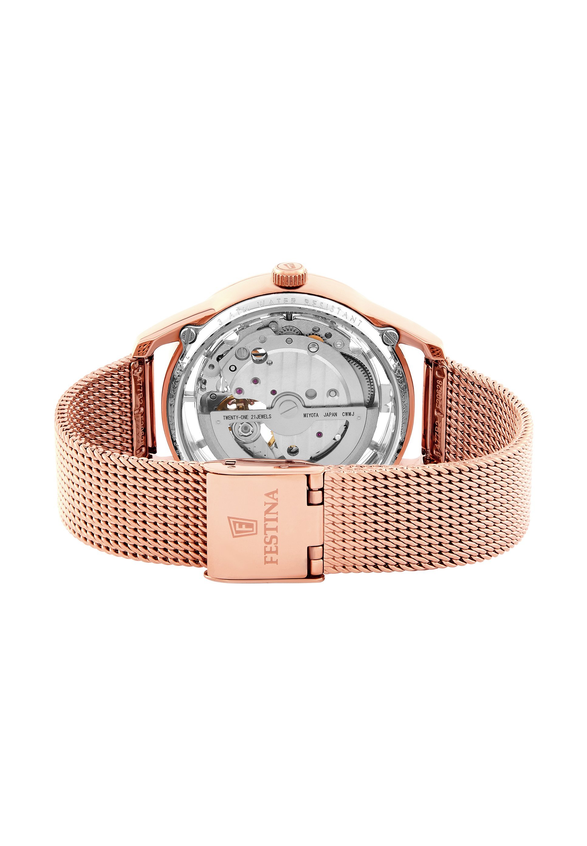 Festina klokke – roségullfarget