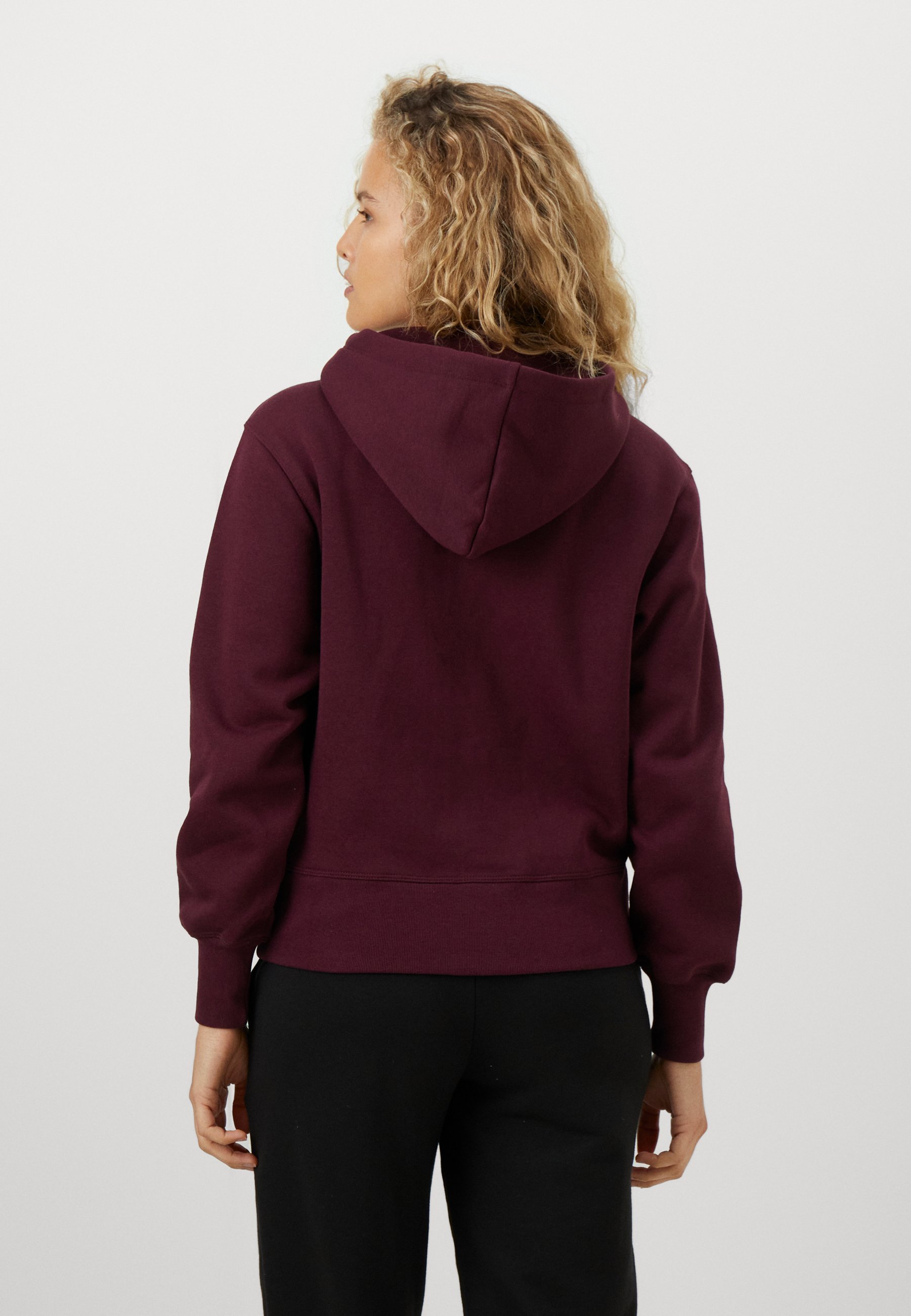 Champion ICONS TONAL FULL ZIP HOODIE - Mikina na zip - black