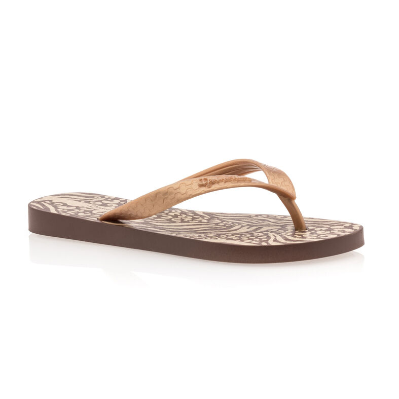 Brune sandaler med stringtruse til dame