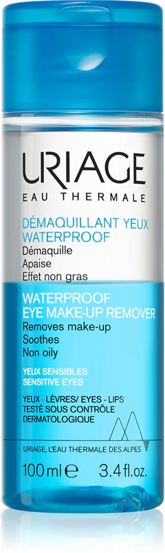 Uriage Eau Thermale Waterproof Oogmake-up Remover voor gevoelige ogen