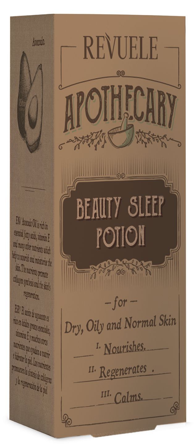 Apothecary Beauty Sleep Potion nakts serums Sejas mitrinātāji