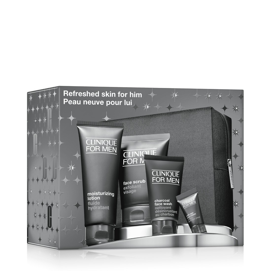 Sada na starostlivosť o tvár Clinique Clinique for Men – Refreshed Skin for Him – 1 kus