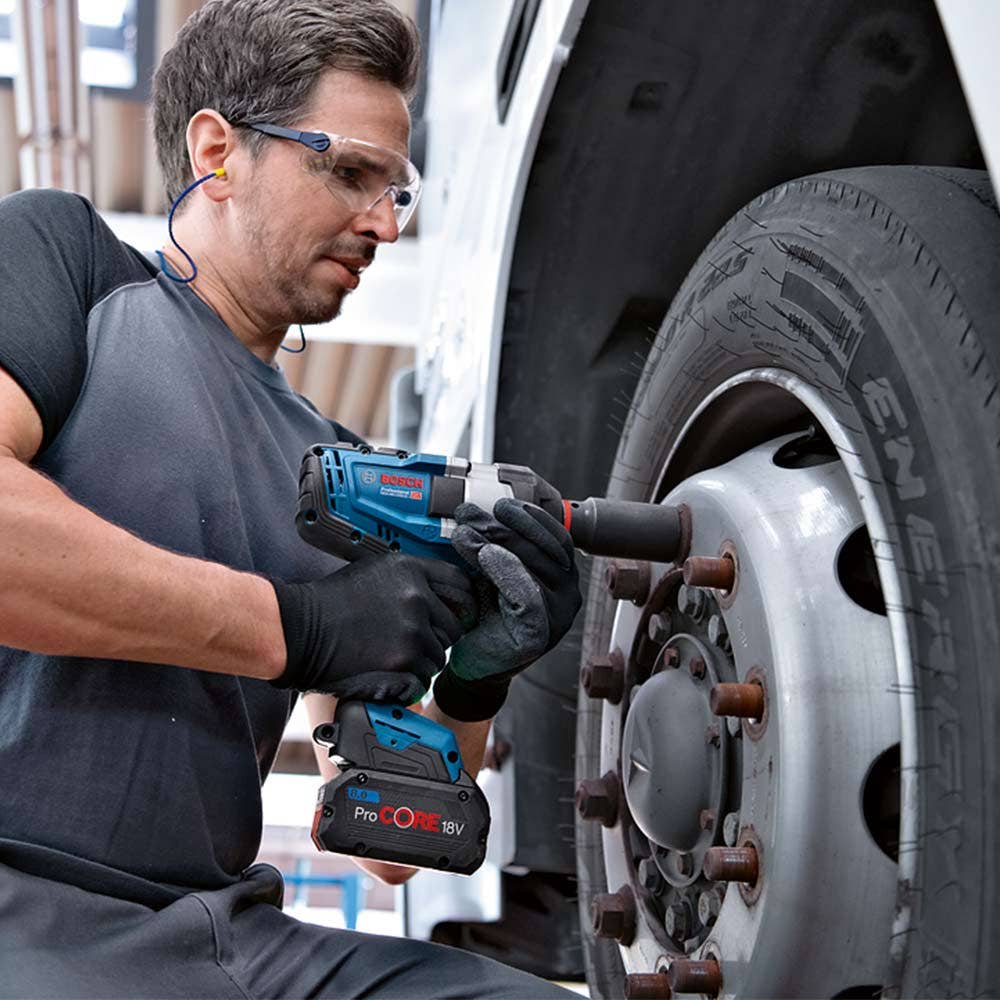 Cheie de impact fără perii BOSCH 18V BITURBO 3/4 inch GDS 18V-1050 H Skin 0.601.9J8.501
