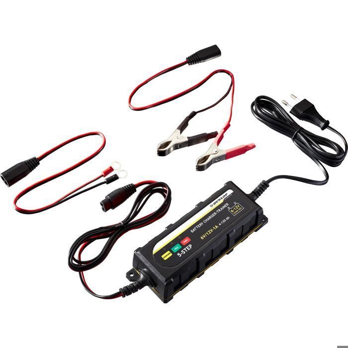 Chargeur batterie auto moto Maintien charge 6 et 12 volts