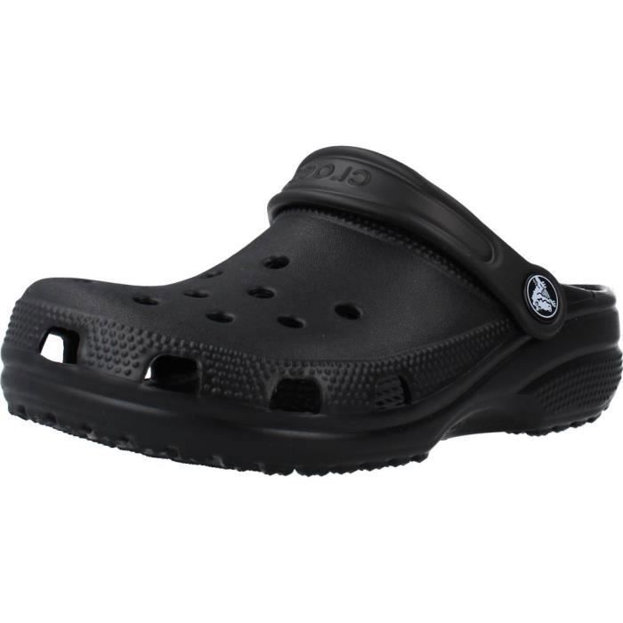 Sabot Enfant - Crocs - CLASSIC - Noir - Tige en EVA - Semelles non marquantes