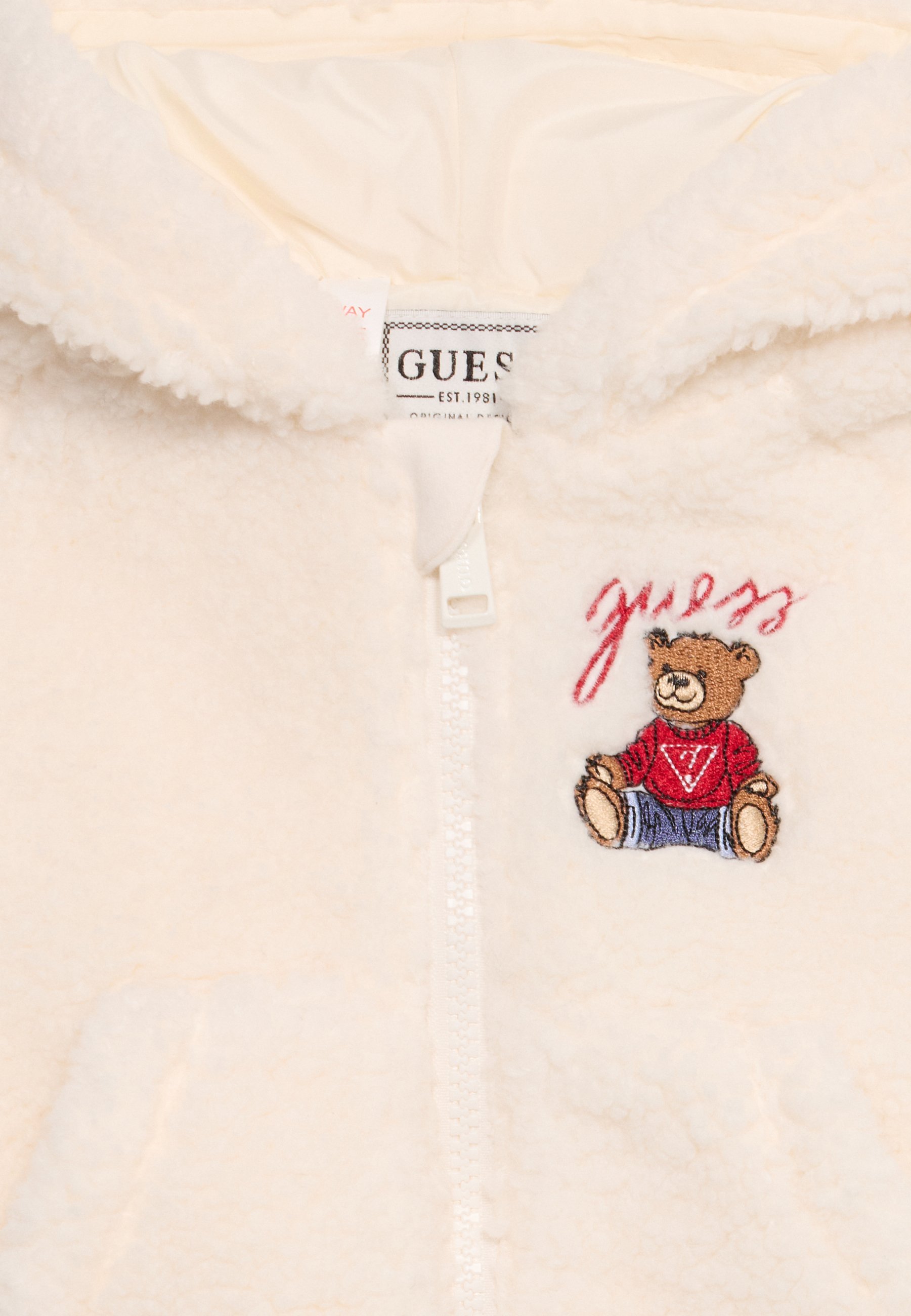 Guess BABY SOFT JACKET UNISEX - Flísová bunda