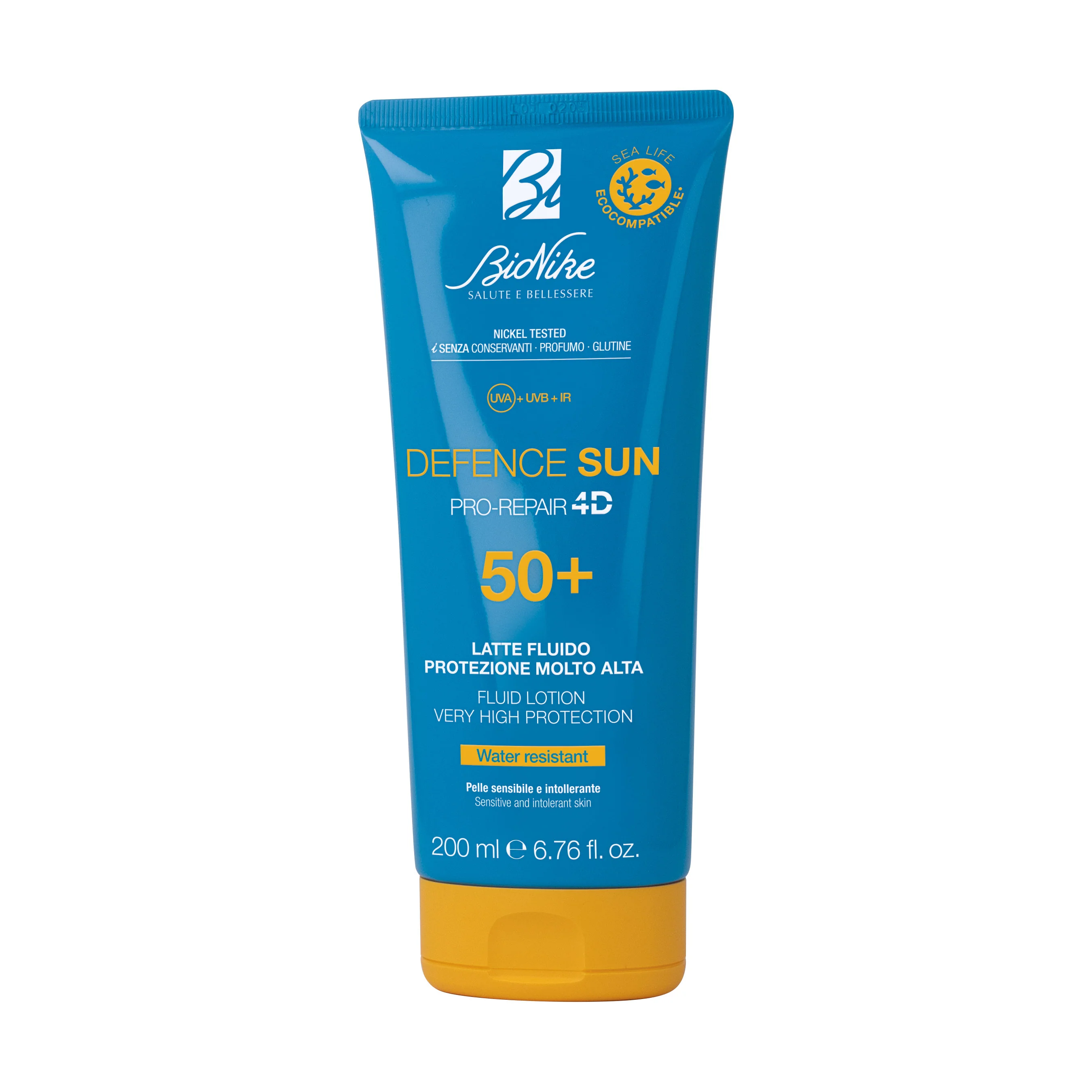 Defence Sun Latte fluido SPF50+ - Latte solare corpo alta prot.