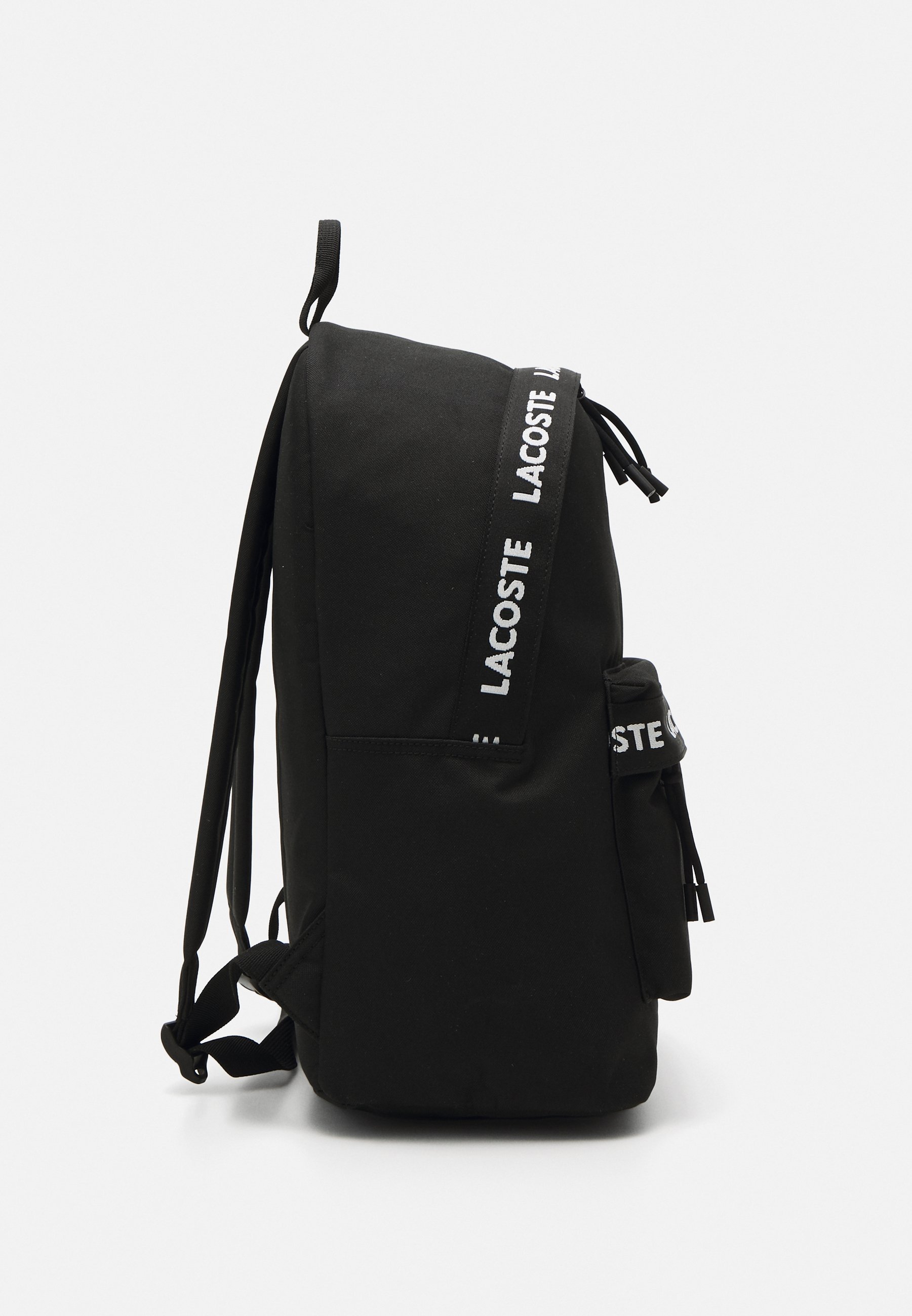 Lacoste UNISEX RUGZAK - Rugzak - tape noir