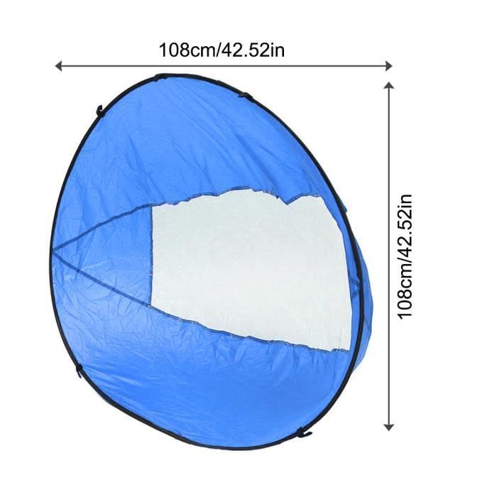 Kayak sail - Not specified - 108 cm - PVC - Blue - Foldable
