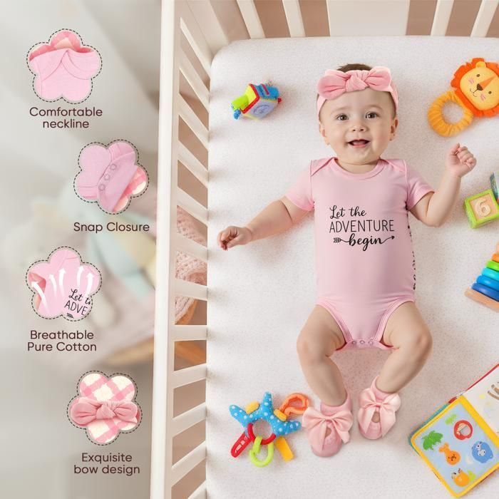 12 Pièces Coffret Naissance Fille,Cadeau Naissance Fille,Cadeau Baby Shower Pour Fille,Avec Vêtements, Serviettes De Bain,Peluches