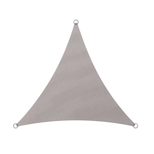 Waterdicht en UV-werend campingschaduwdoek 3,6x3,6x3,6m grijs