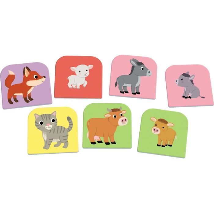 Mi pequeño cuestionario de animales - Juego educativo - NATHAN - Para mayores de 3 años