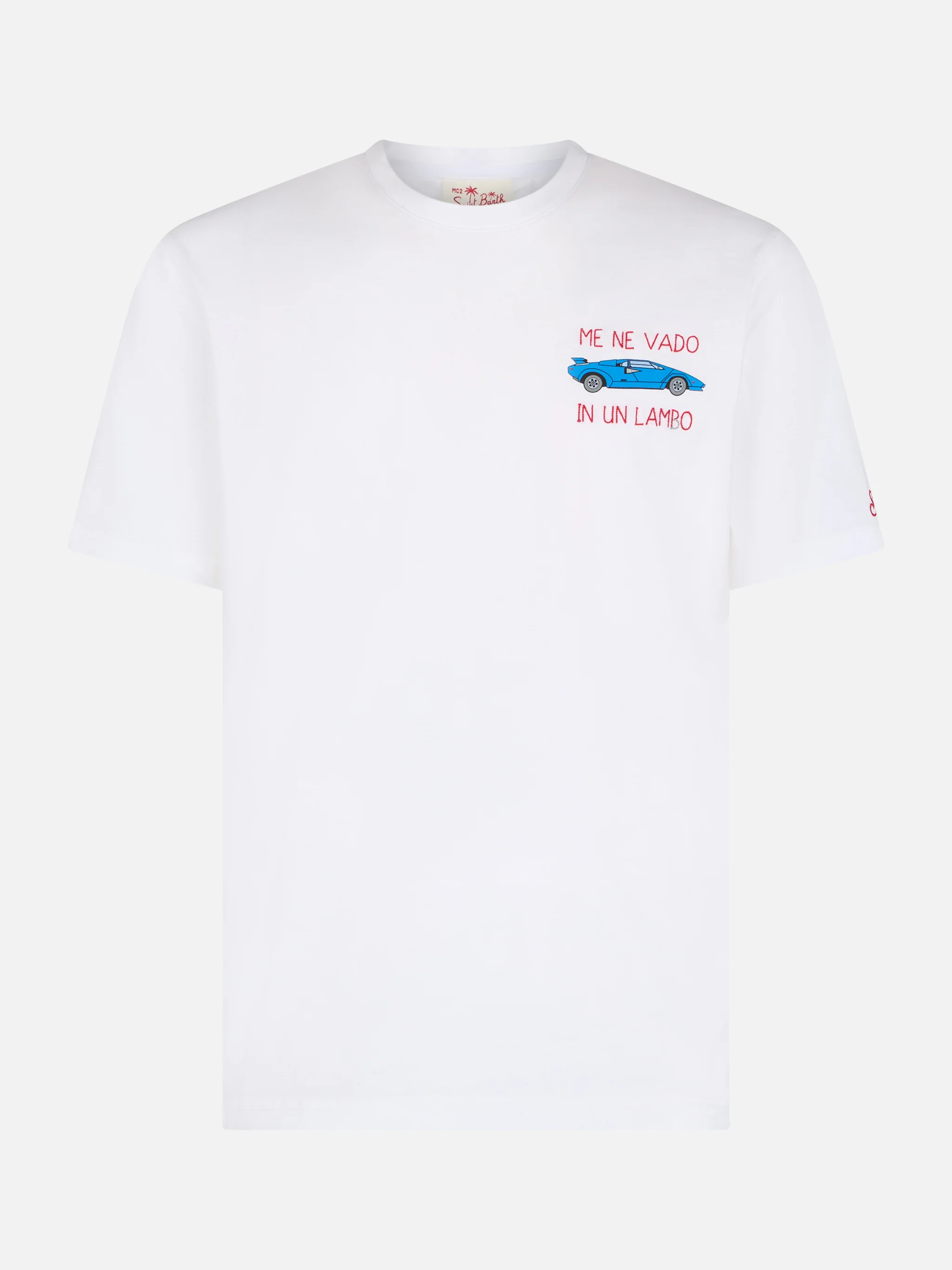 T-shirt Man | MC2 Saint Barth | White Cotton Jersey | 