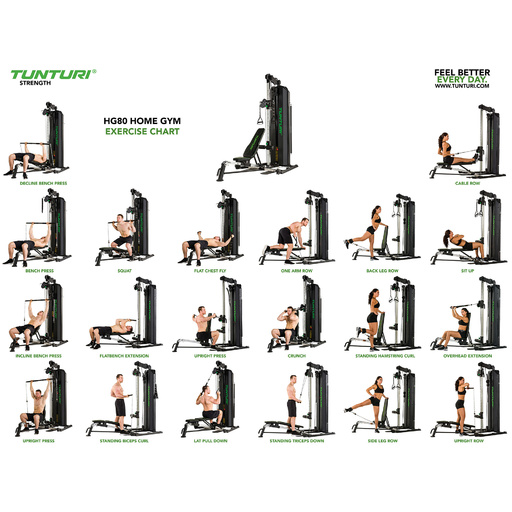 Multiestación Hg80 Homegym Tunturi.