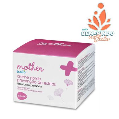 Mother Wells krém proti striím pro hloubkovou hydrataci 150 ml