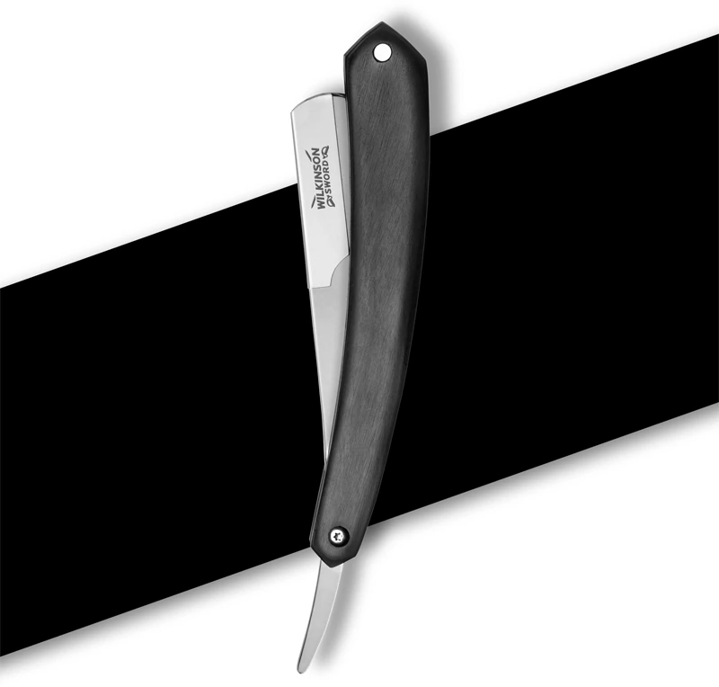 Navalha de barbear clássica Wilkinson Sword Premium Collection Cut Throat + Lâminas de reposição