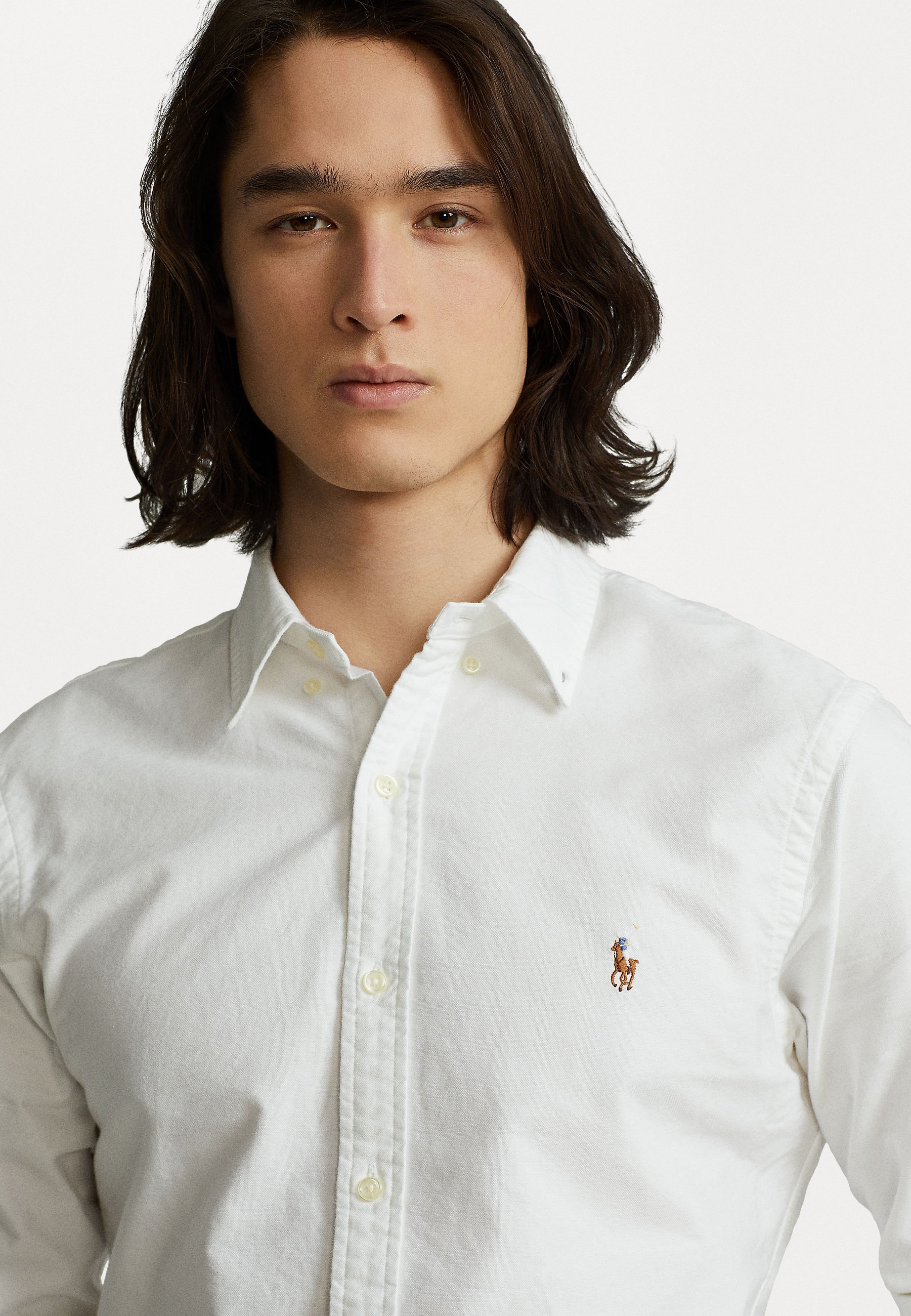 Camicia Oxford slim fit Polo Ralph Lauren - bianca