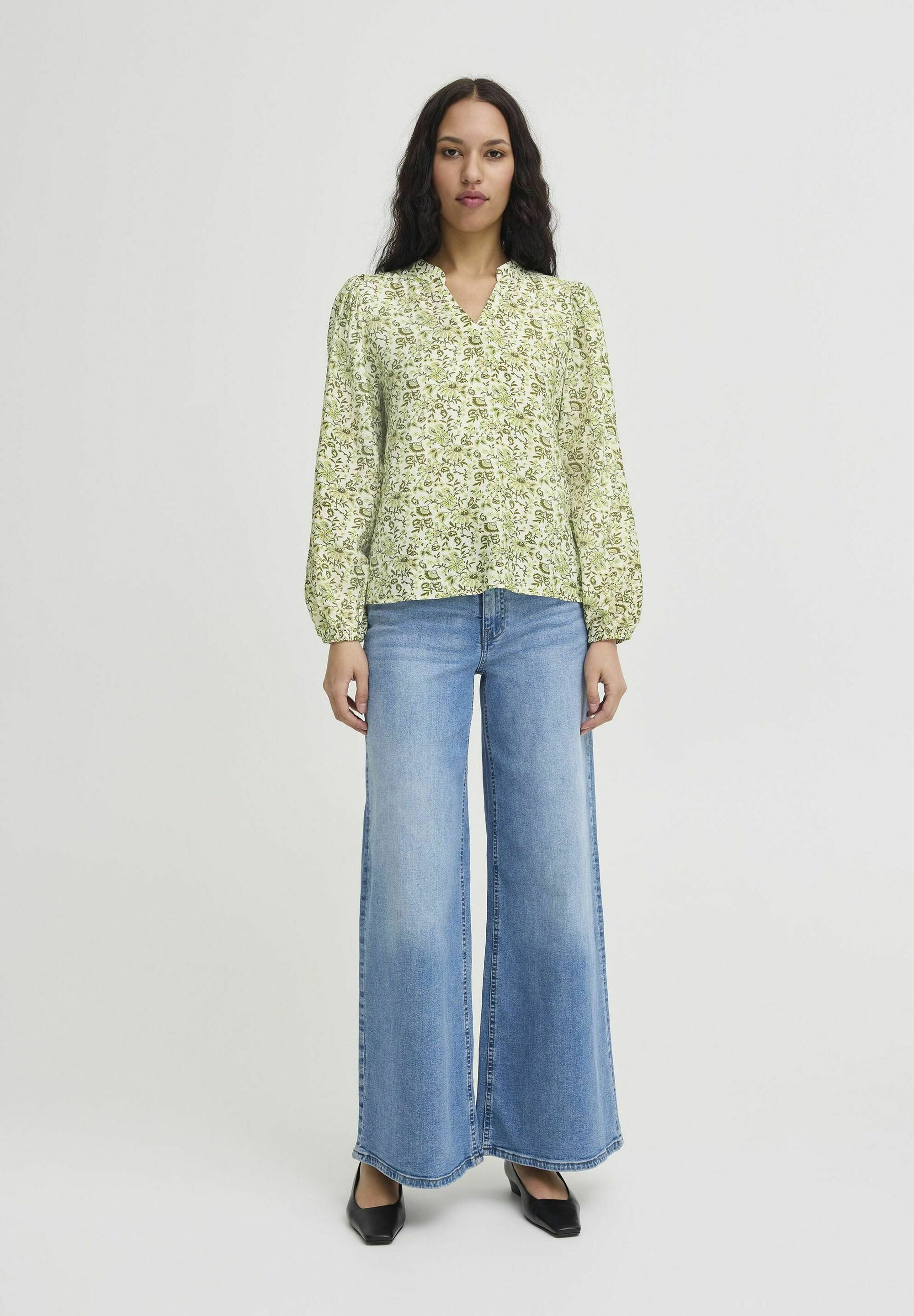 ICHI IXHARPER - Bluse - Blumenmuster