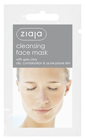 Maska za čišćenje lica sa sivom glinom Maske za lice