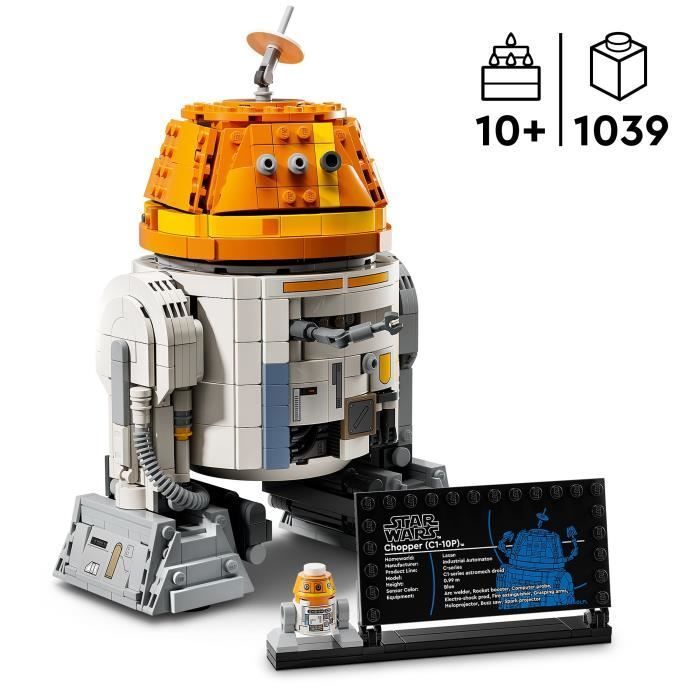 LEGO Star Wars 75416 Ahsoka, a Droide Helicóptero Astromecânica (C1-10P), Conjunto de Construção, Idade 10+