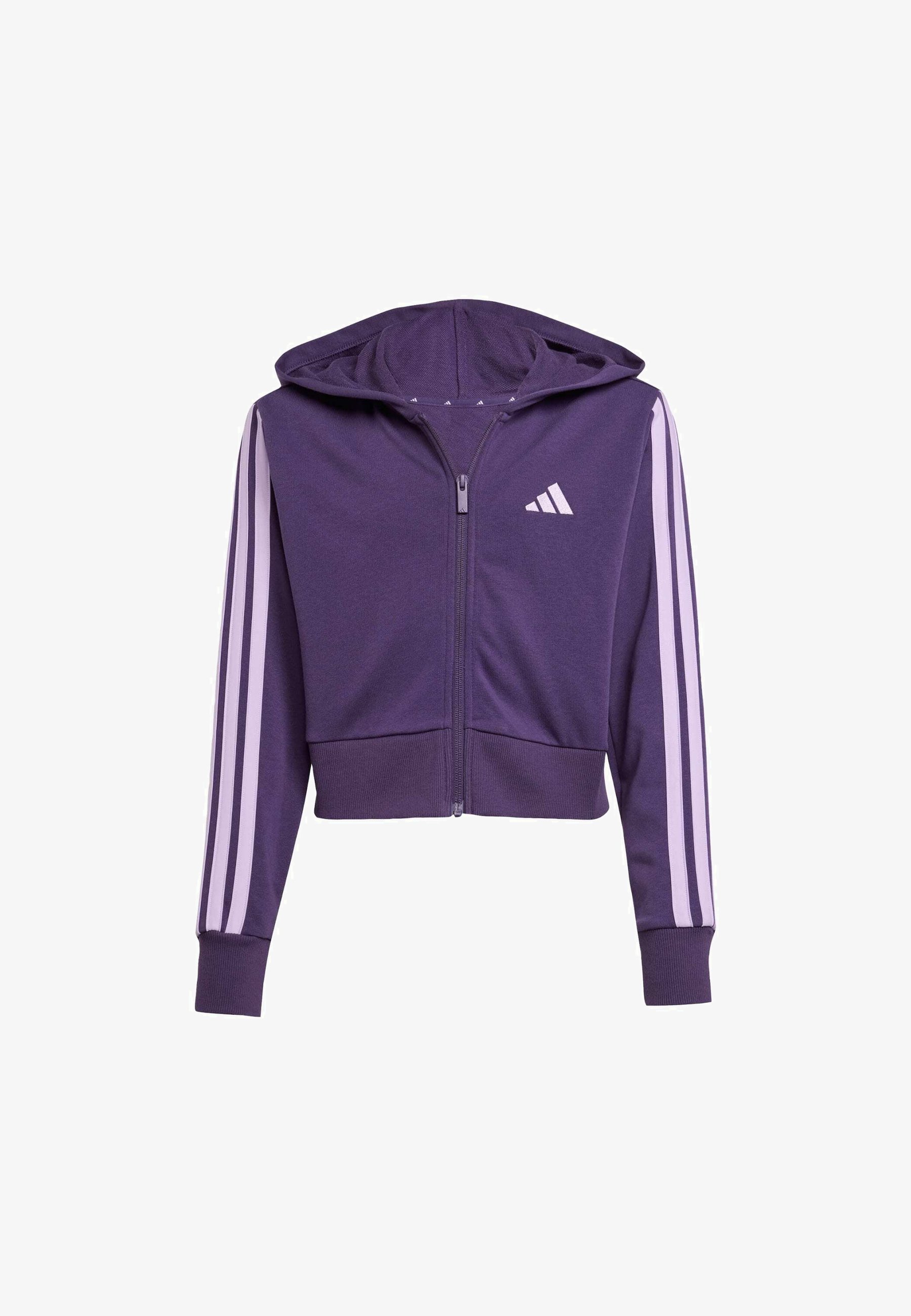 adidas Sportswear ESSENTIALS FULL - Sweatshirt mit Reißverschluss - Aurora Plum Powder Plum