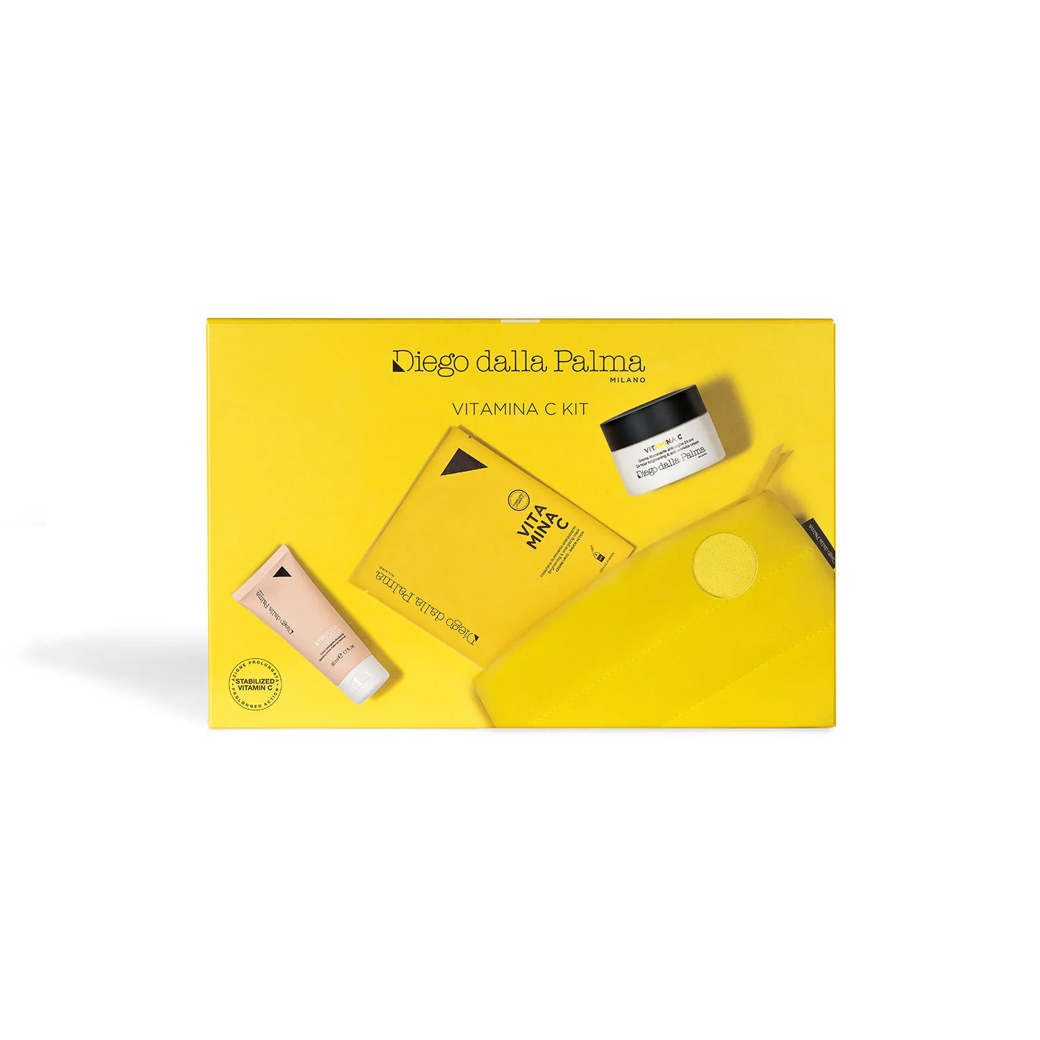 Vitamina C KIT Vitamina C - Cofanetti Viso e Corpo, Cofanetto Illuminante, Crema viso giorno illuminante, Maschera Illuminante viso
