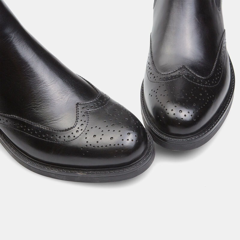 Leren Chelsea boots voor heren