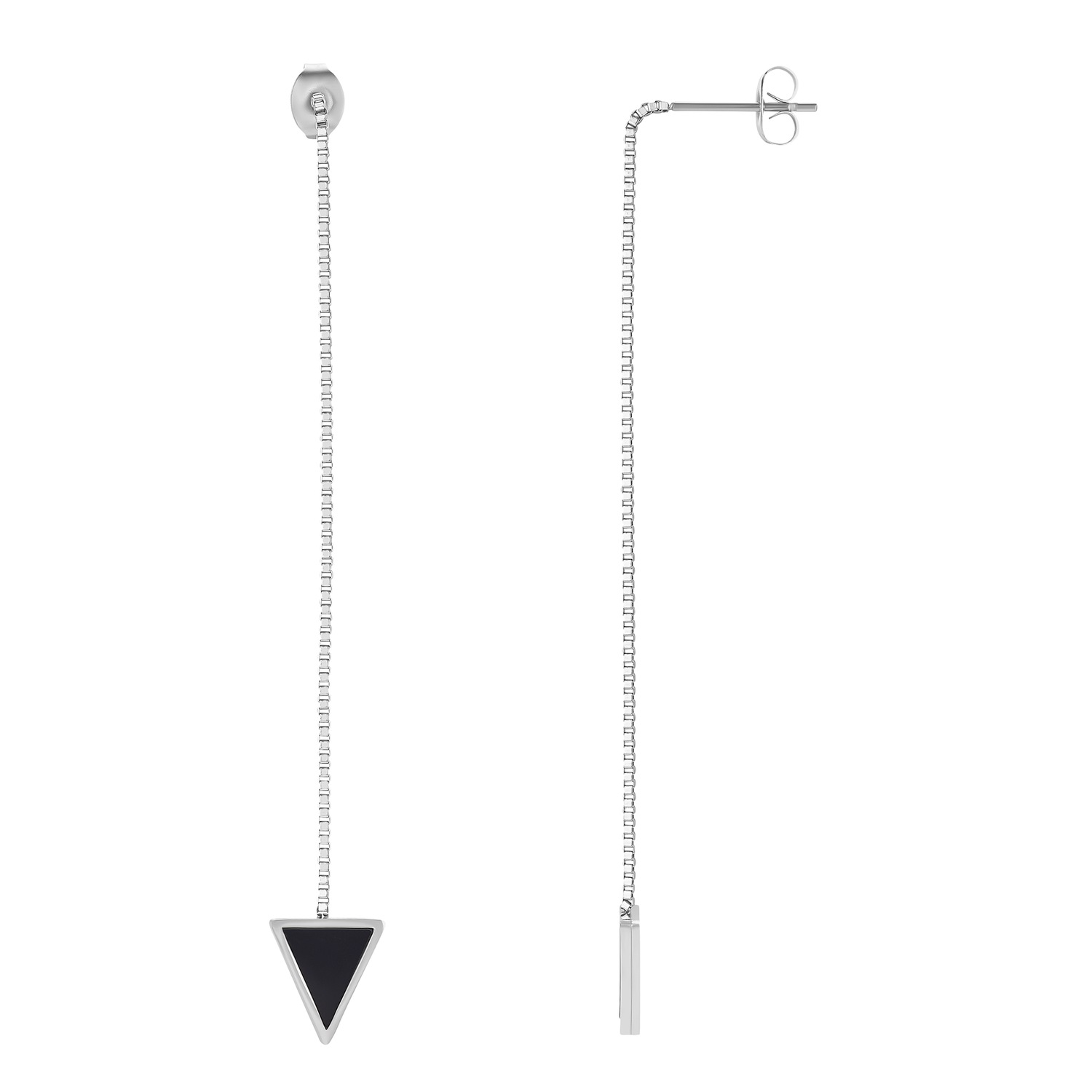 Heideman Boucles d'oreilles Donna couleur argentée polie