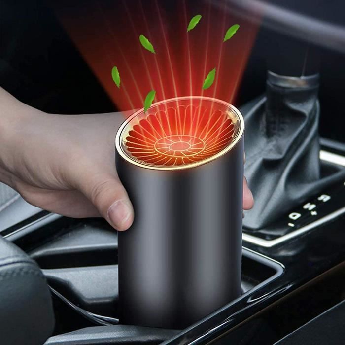 Calefactor portátil para coche, 12 V 150 W, calentamiento rápido con función de calefacción y refrigeración, antivaho para invierno A392