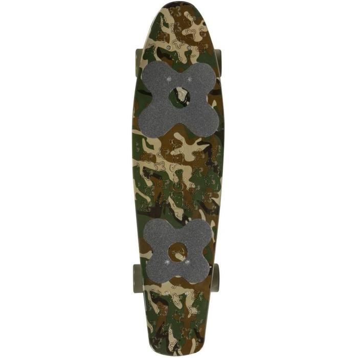 Estrangulador para monopatín Big Jim Camo, 71 cm, polipropileno verde/marrón