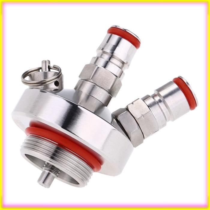 Conector rápido Keenso para lanzas de cerveza de acero inoxidable, para marcado artístico y de bebidas.