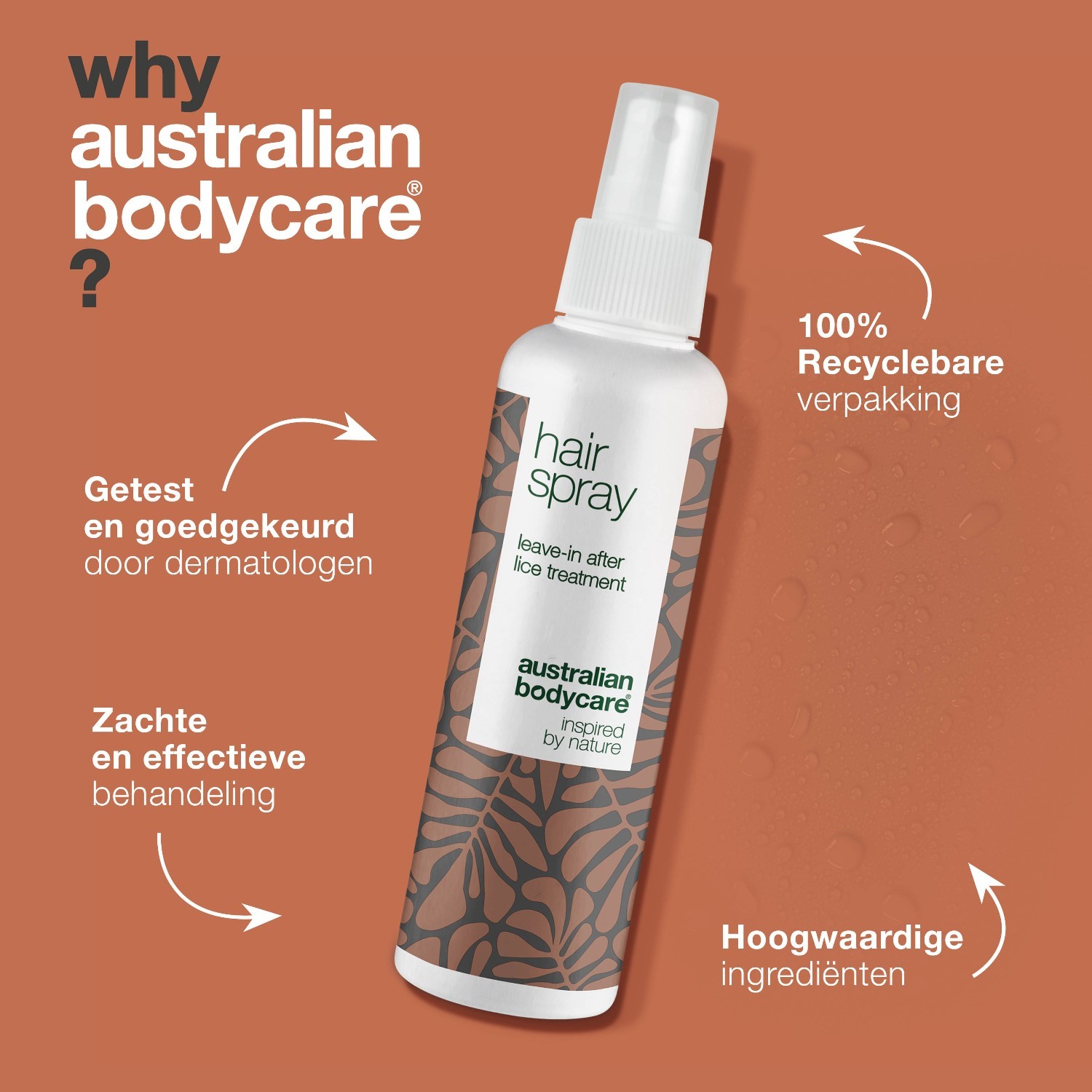 Лак за косу Australian Bodycare - 150 мл