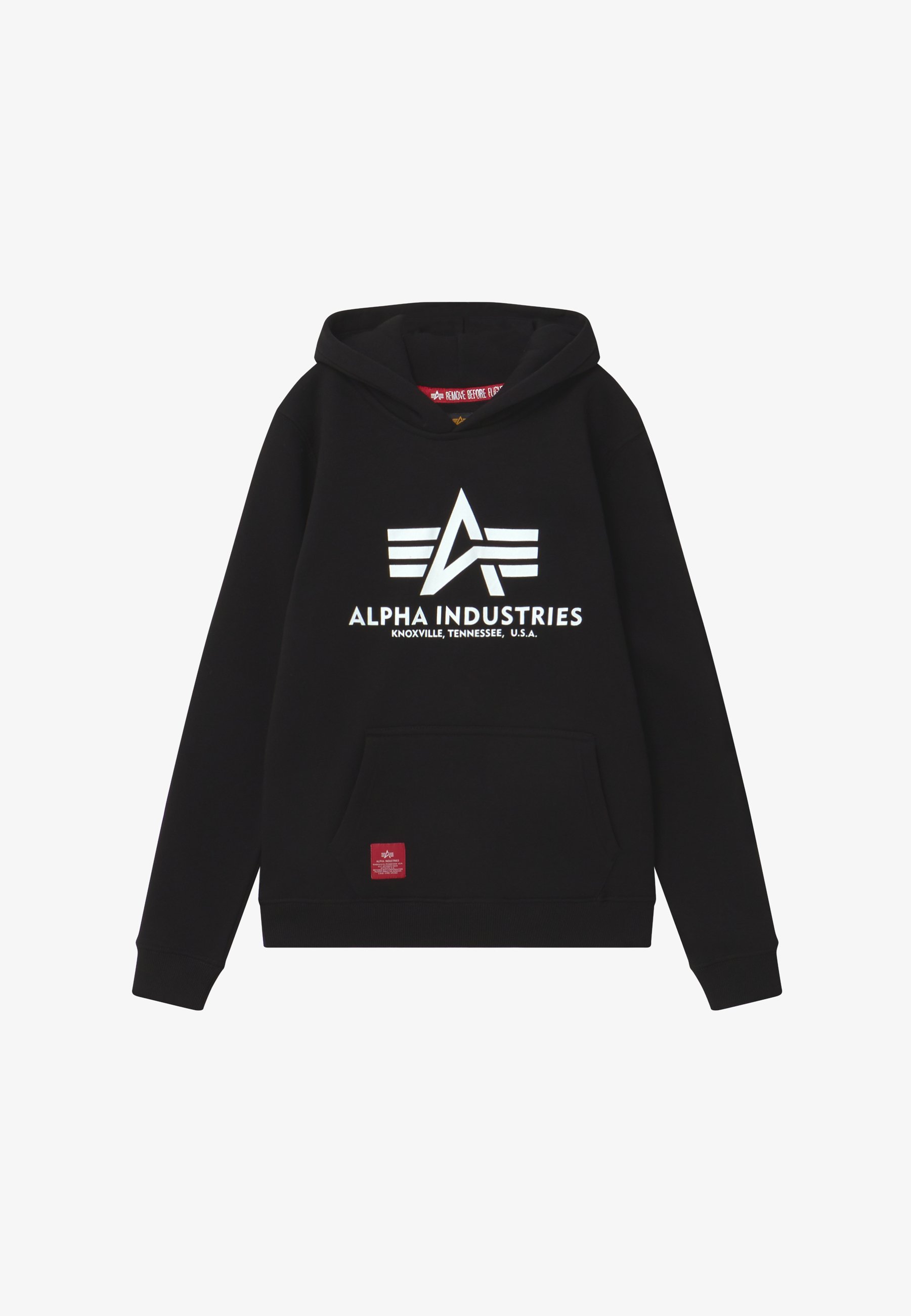 Alpha Industries HOODY KINDEREN TIENERS UNISEX - Hoodie - zwart