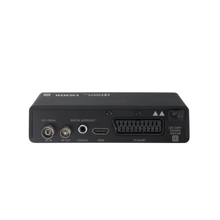 Receptor digital terrestre PHILIPS DTR3000 DVB-T2 HD con grabadora USB