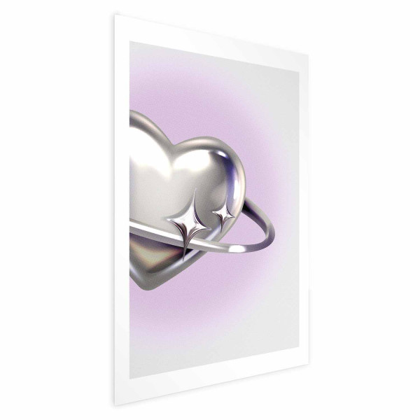Plakat Kosmiczne Serce 21x30 cm