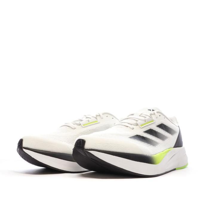 Zapatillas de running Adidas Duramo Speed para hombre, color blanco/negro.