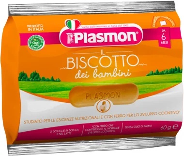 PLASMON Biscoito Plasmon 60 g sem manteiga