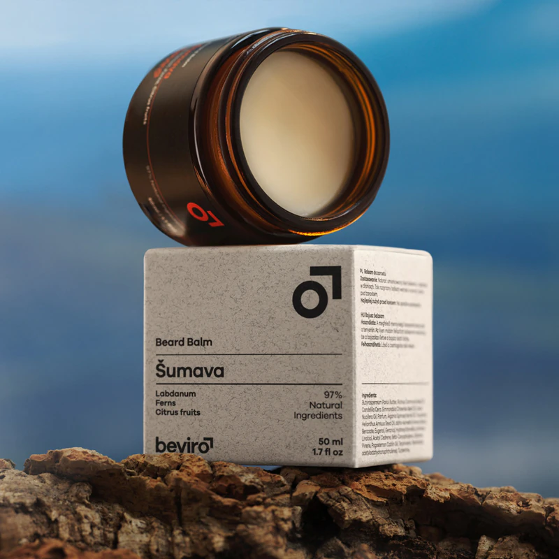 Bálsamo nutritivo para barba Beviro Šumava